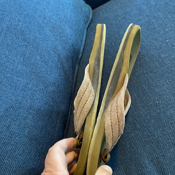 Quicksilver Carver Suede leather Sandals. Used condition. I believe size 8. - Picture 4 of 5